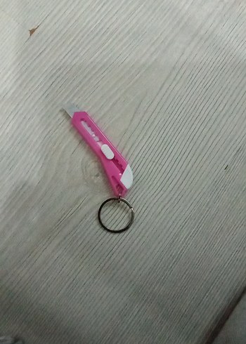 Pembe Minimalist Kadın Anahtarlık - Görsel 2