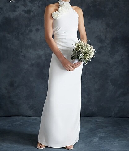 Bridal beyaz elbise