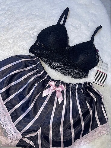 Saten pijama takımı