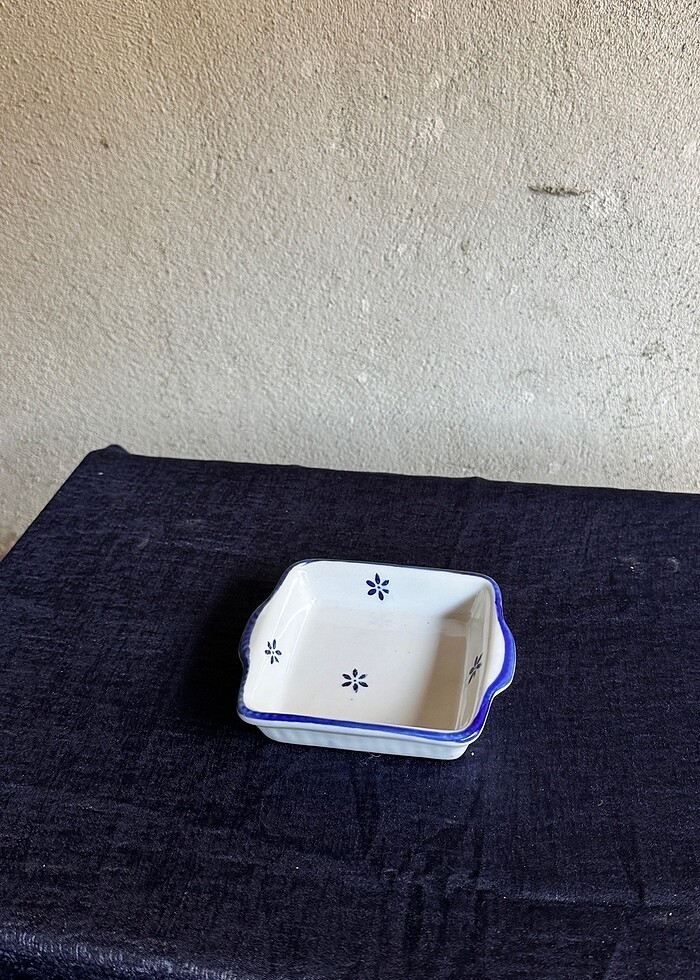 Vintage Seramik Tabak - Görsel 3