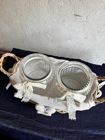 2 adet kavanozlu sepet - Görsel 2