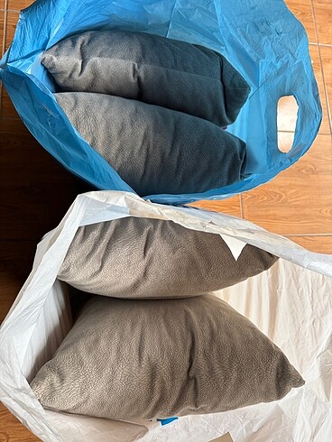 4 Adet büyük kırlent - Görsel 6