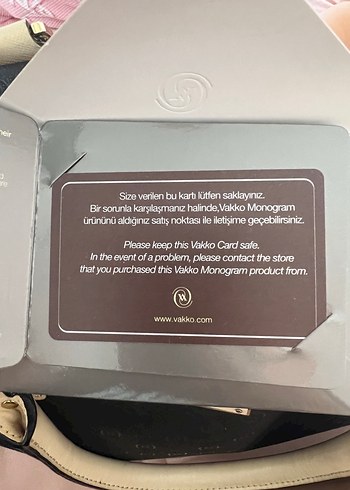 Vakko Siyah Deri Kadın Çanta - Görsel 7
