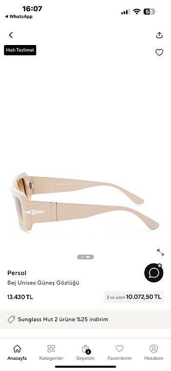 Persol Persol güneş gözlüğü