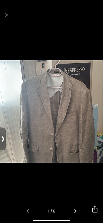Massimo dutti keten ceket