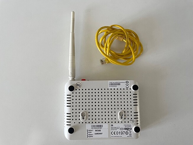 Beden TTNET ZTE ZXV10 W300 Series Modem
