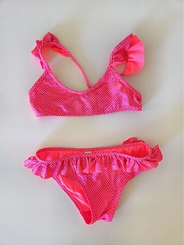 8 Yaş Beden Bikini kaftan takım