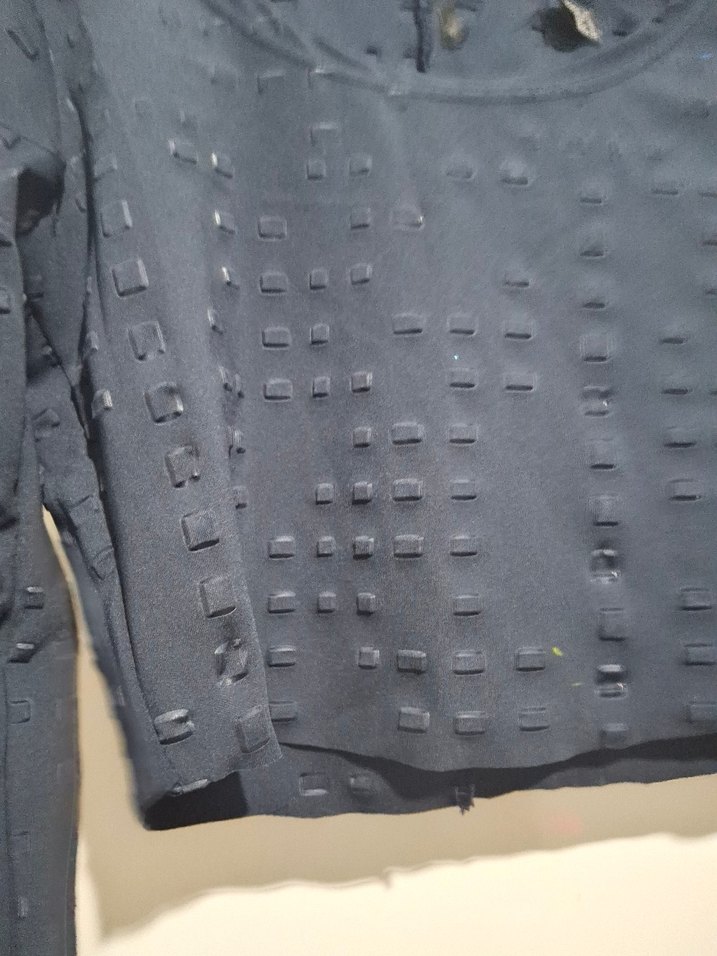 Siyah  Mini Kadın Bluz - Görsel 2