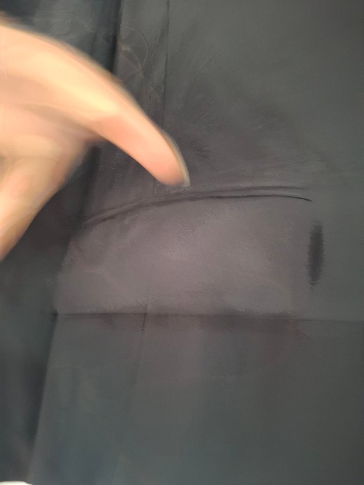 Düğmeli Kumaşlı Kadın Blazer Ceket - Görsel 4