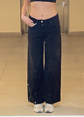 Kadın Siyah Jean - Görsel 2