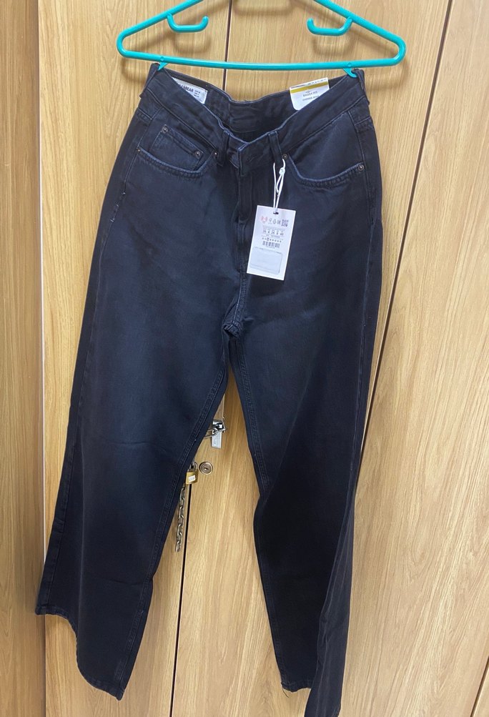 Kadın Siyah Jean - Görsel 4