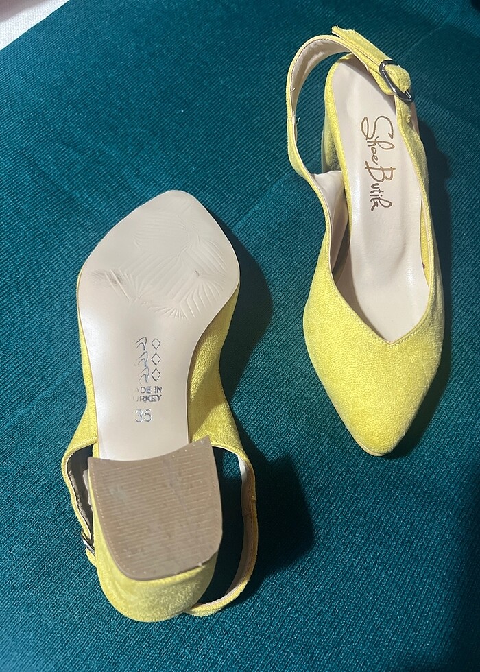 Kadın Topuklu Ayakkabı 35 numara - Görsel 3