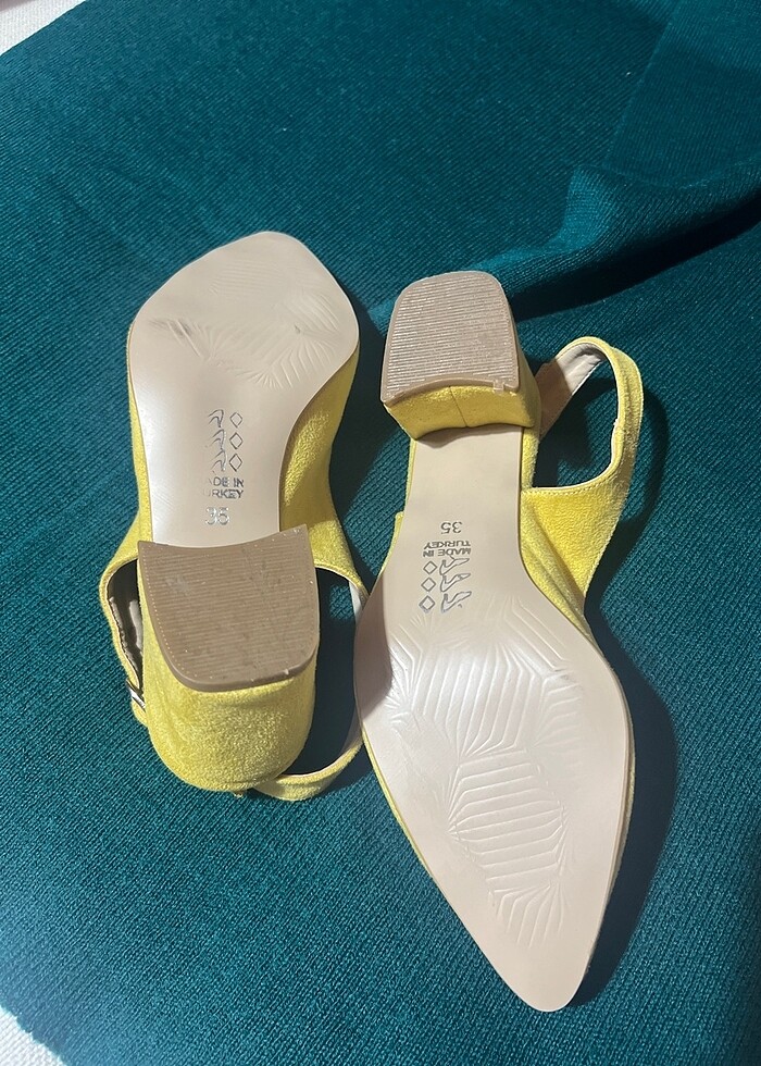 Kadın Topuklu Ayakkabı 35 numara - Görsel 4