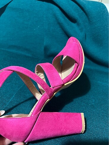 Kadın topuklu sandalet 35 numara - Görsel 5