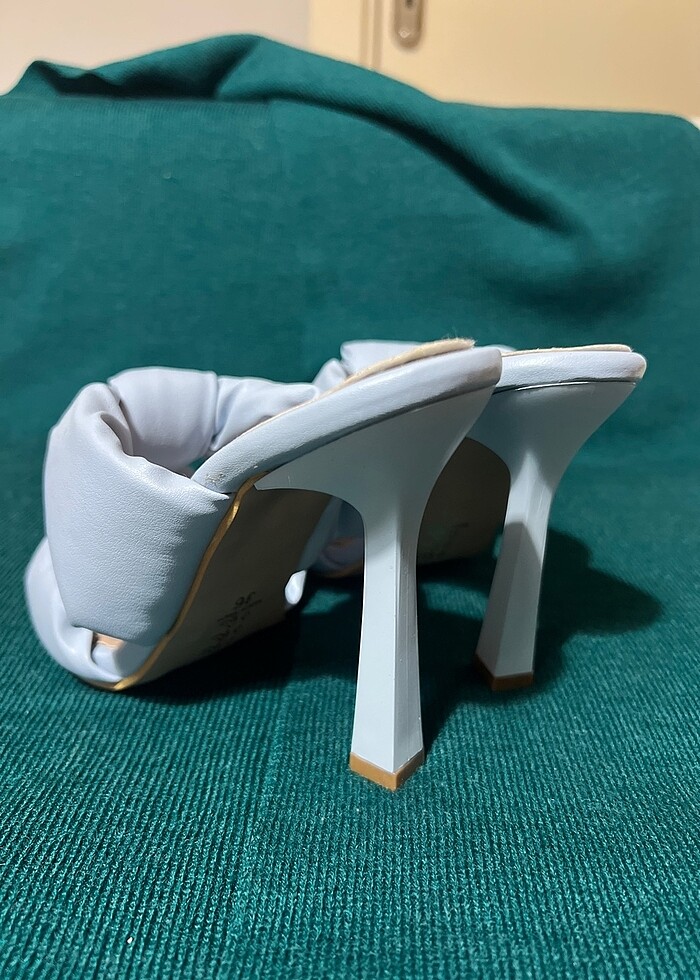 Kadın Topuklu terlik - Görsel 3