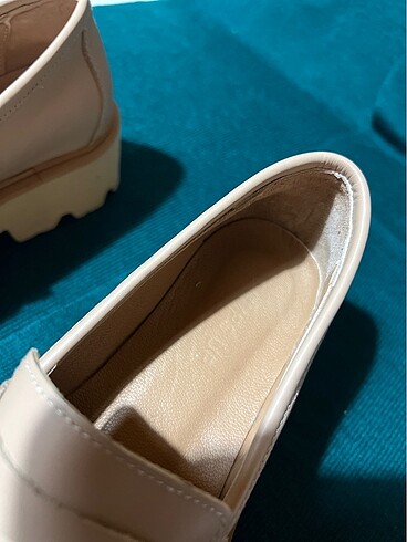 Kadın oxford loafer 35 numara - Görsel 5