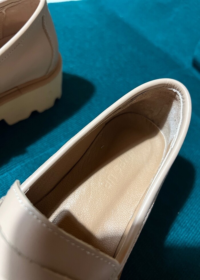 Kadın oxford loafer 35 numara - Görsel 5
