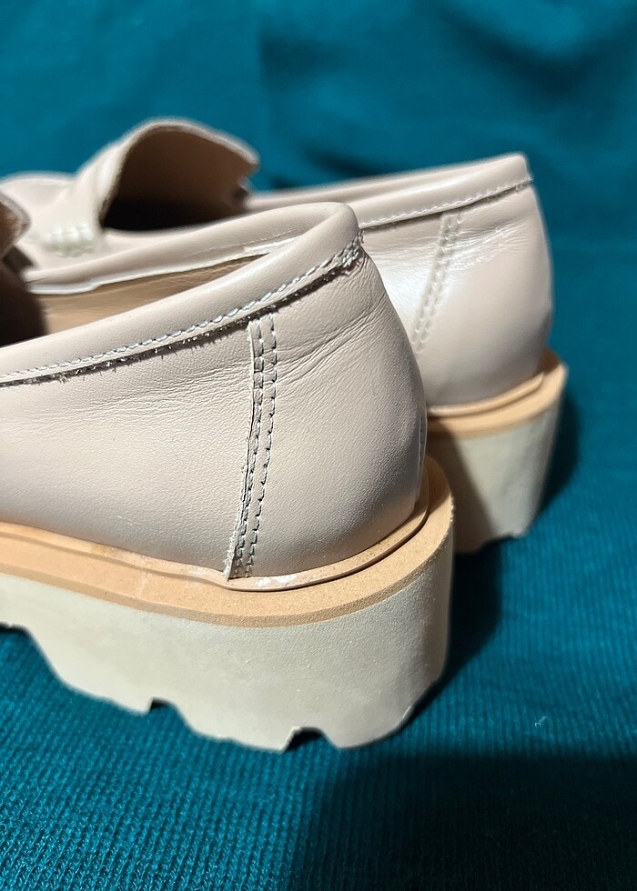 Kadın oxford loafer 35 numara - Görsel 2