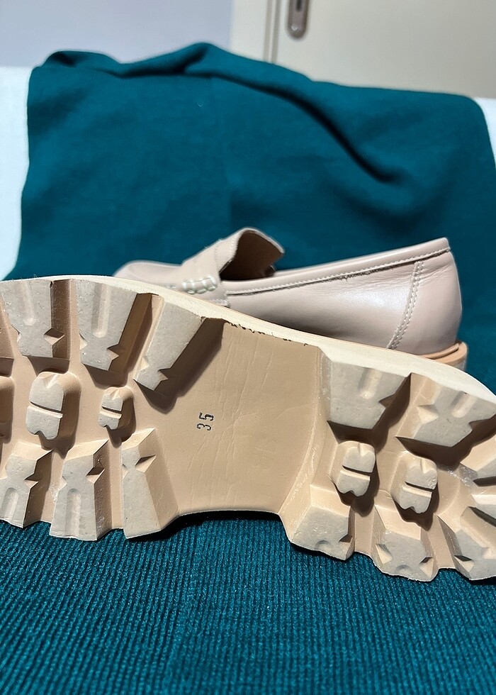 Kadın oxford loafer 35 numara - Görsel 3