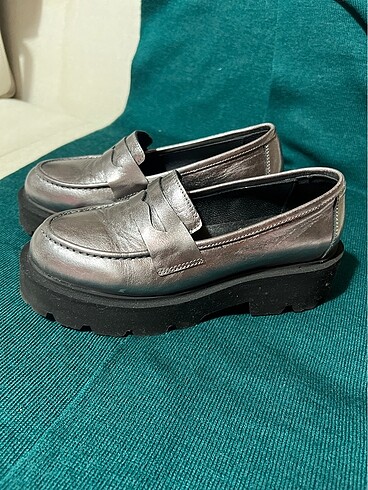 35 Beden siyah Renk Kadın oxford loafer 35 numara