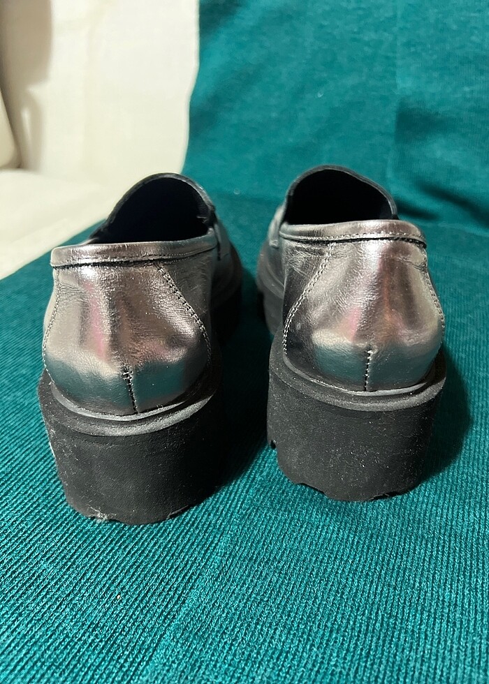 Kadın oxford loafer 35 numara - Görsel 3