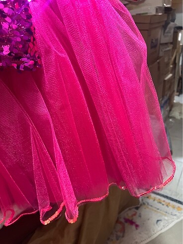 Kız çocuk abiye kostüm 7-8 yaş - Görsel 5