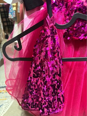 Kız çocuk abiye kostüm 7-8 yaş - Görsel 6