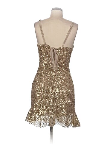 universal Beden Vintage Love Kısa Elbise %70 İndirimli.
