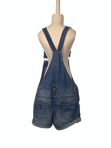 universal Beden Vintage Love Kısa Tulum %70 İndirimli.