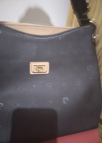 Tokalı Siyah Deri Kadın Çanta - Görsel 3