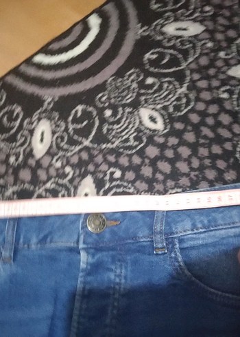 Mavi Regular Fit Midi Kot Pantolon - Görsel 4