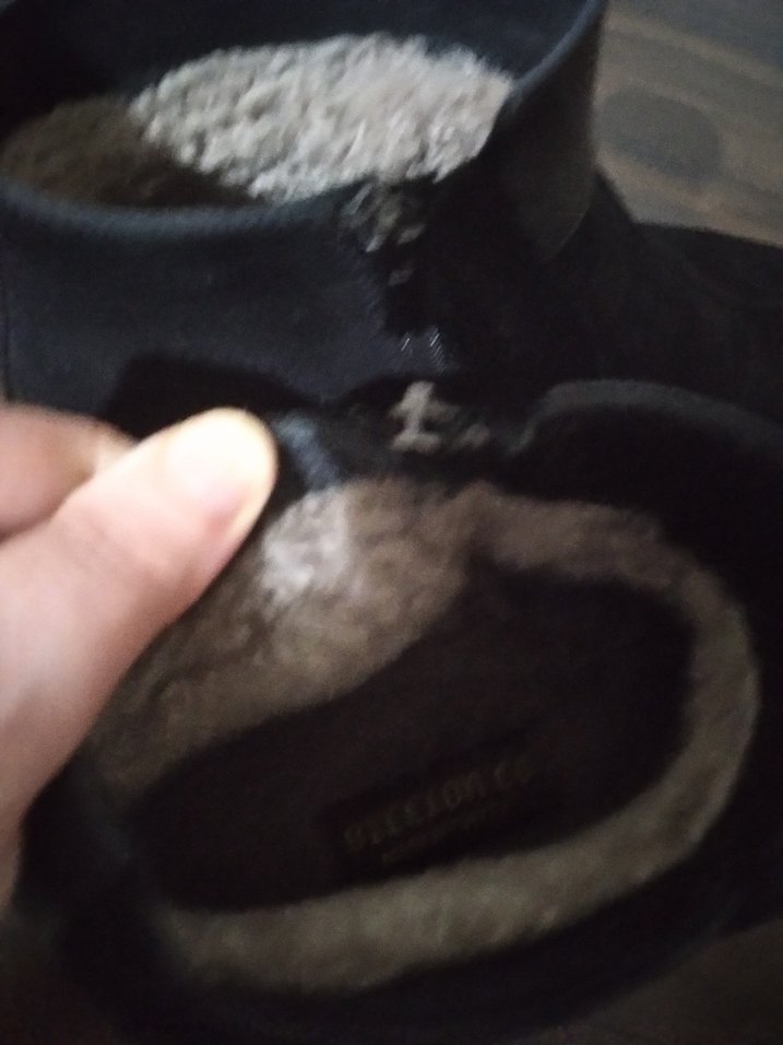 SIFIR Siyah Süet Kadın Gizli Topuklu Bot - Görsel 3