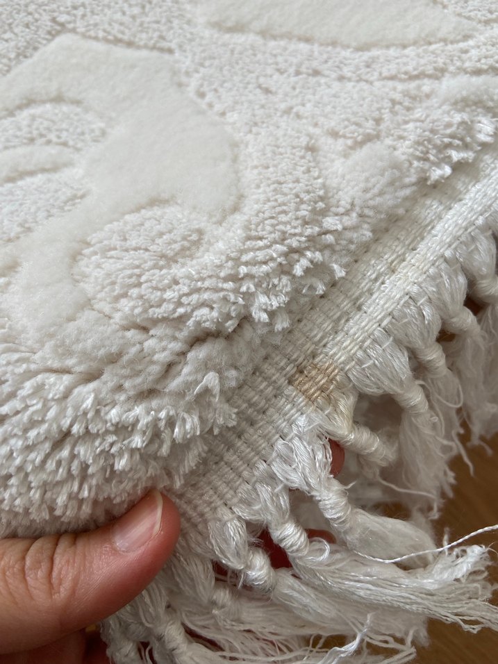 Beyaz Modern Klasik Halı - Görsel 5