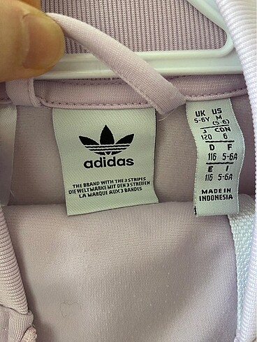 5 Yaş Beden pembe Renk Adidas Kız Çocuk Eşofman Takımı