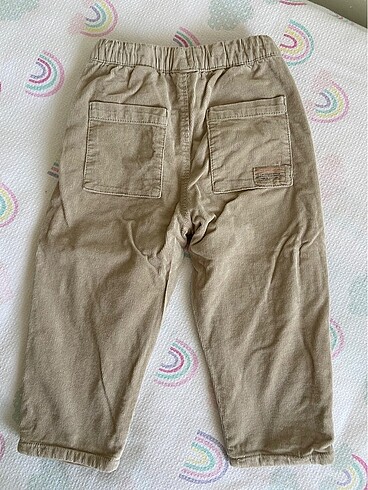 24-36 Ay Beden Zara Kadife Pantolon