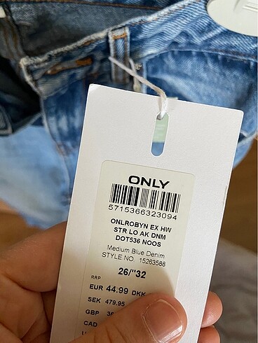 26 Beden Kadın Jean Pantolon