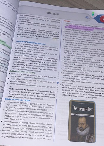 9. Sınıf Türk Dili ve Edebiyatı Soru Bankası bilgi sarmal