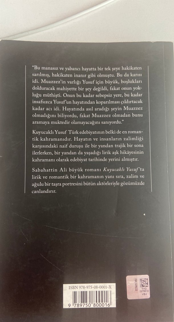 Kuyucaklı Yusuf - Sabahattin Ali Romanı - Görsel 2