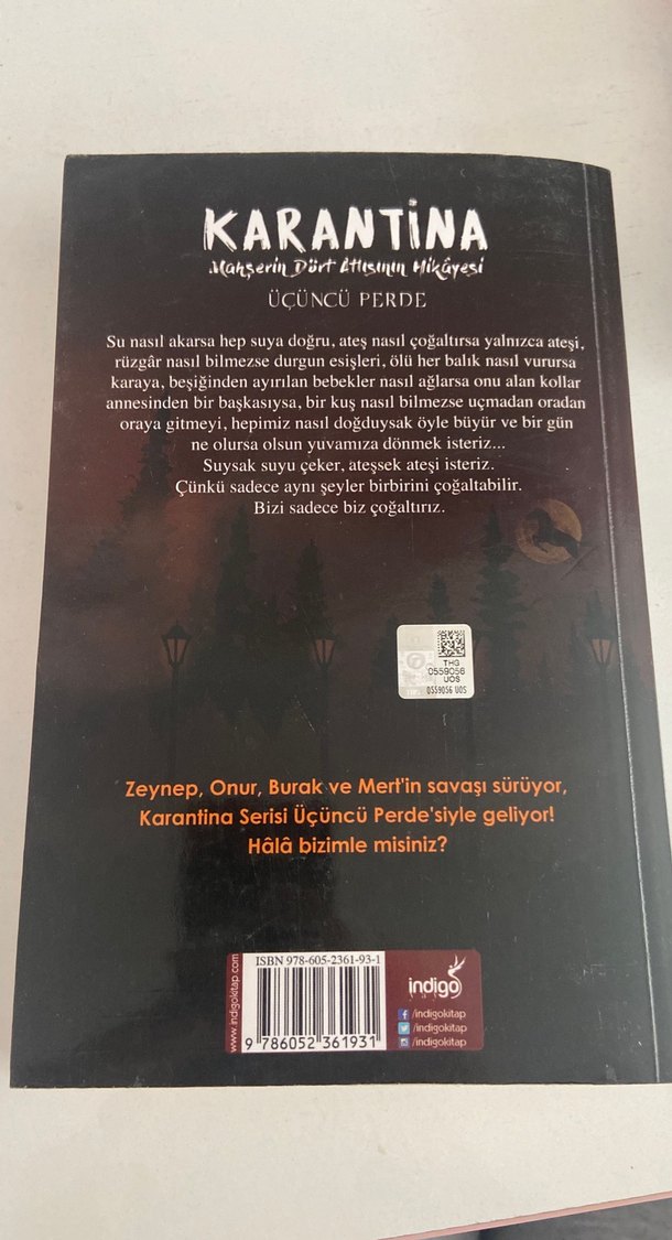 Beyza Akkoç - Karantina  Romanlar 3 - Görsel 3