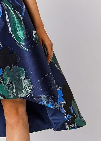 38 Beden çeşitli Renk Marka Abiye Elbise (COAST Aliyah Floral Jacquard Elbise)