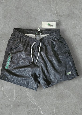 Lacoste Siyah Erkek Mayo Deniz Şort