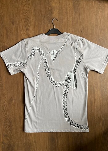 Burberry Oversize unisex t shrt - %100 Pamuk - Ön Arka Baskili - Görsel 2