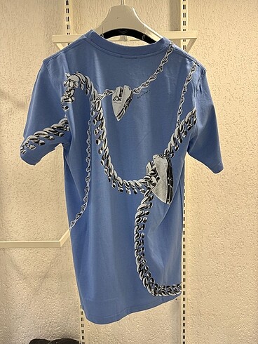 Burberry Oversize unisex t shrt - %100 Pamuk - Ön Arka Baskili - Görsel 6