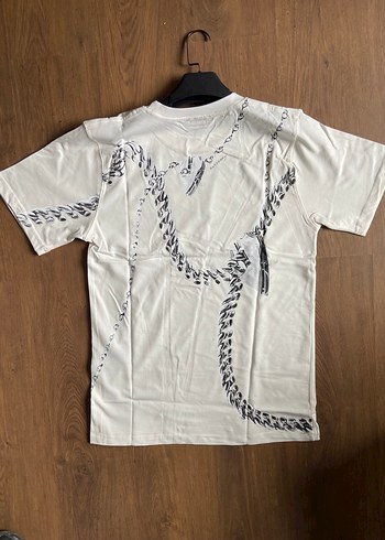 Burberry Oversize unisex t shrt - %100 Pamuk - Ön Arka Baskili - Görsel 2