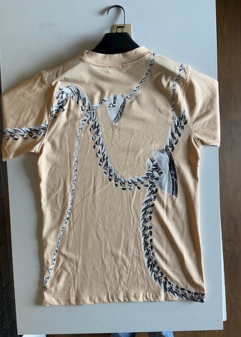 Burberry Oversize unisex Tshrt - %100 Pamuk - Ön Arka Baskili - Görsel 4