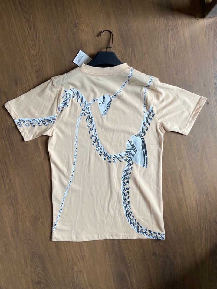 Burberry Oversize unisex Tshrt - %100 Pamuk - Ön Arka Baskili - Görsel 2