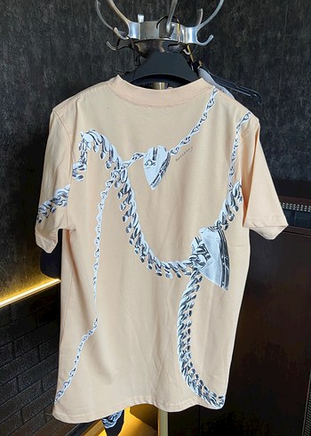 Burberry Oversize unisex Tshrt - %100 Pamuk - Ön Arka Baskili - Görsel 8