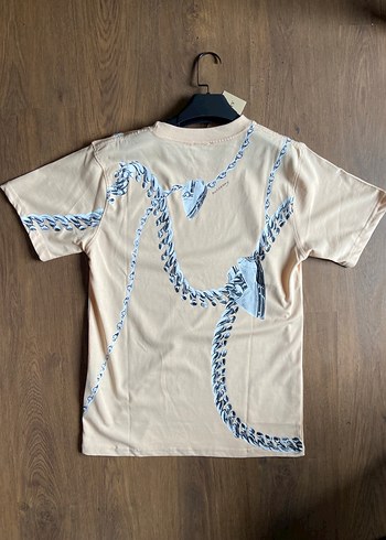 Burberry Oversize unisex t shrt - %100 Pamuk - Ön Arka Baskili - Görsel 2