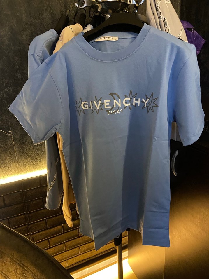 Givenchy Paris Mavi unisex  Ön Arka Baskı  KAÇMAZ - Görsel 5