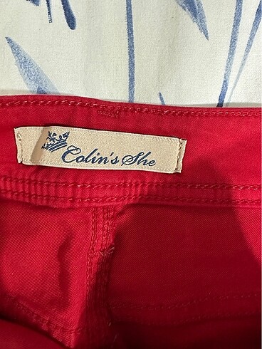 Colin's Colins 38 beden kırmızı kot etek
